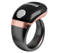 Xnuiasqe Intelligent APP Counting Digital Finger Counter Type-C Rechargeable Ring BLE Electronic Counter Rose Gold