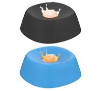 Xnuiasqe Interactive for Liquid Treats Dog Bowl with Anxiety-Relieving Licking Ball- Slow Feeder Design