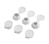 Xnuiasqe Inverted Bottle Lid Inverted Household Bottle Emptying Lid 6PCS Portable Bottle Lid Set No Waste Bottle Lids for Shampoo