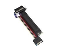Xnuiasqe M. 2 NVMe M Key 2280 Riser Card M2 to PCIE X4 PCI-E 3.0 4x to M. 2 Key-M PCI-Express Extension Cord Cable 20cm