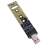 Xnuiasqe M. 2 NVME SSD to USB 3.1 Adapter USB-A 3.0 PCI-E Internal Converter Card 10Gbps USB3.1 Gen 2