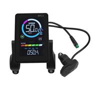 Xnuiasqe M7C-2 Electric Bike LCD Display Meter 24V 36V 48V 60V E Scooter LCD Panel with USB UART for Mountain Electric Bike 5PIN Accessories
