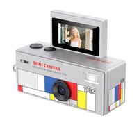 Xnuiasqe Mini Digital Camera 1080P HD Thumb Camera Keychain Camera Retro Small Video Recorder Camcorder Tiny Portable Pocket Cam