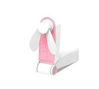 Xnuiasqe Mini Fan USB Portable Folding Pocket Fan Can Be Hand-Held and Can Be Placed on the Desktop Fan