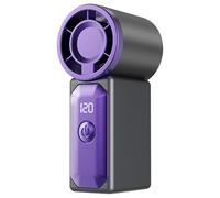 Xnuiasqe Mini Portable Fan - USB Rechargeable, Handheld Design Ideal for Travel, Summer, Concerts As Show D