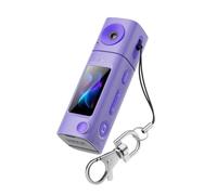 Xnuiasqe MINI Thumb Camera 1080P Keychain Camera 0.96inch Very Small Camcorder Video Recorder 230° Rotatable Lens B