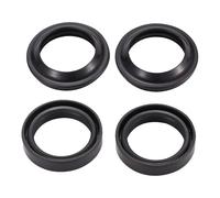 Xnuiasqe Motorcycle Front Fork Dust Seal and Oil Seal 37X50X11 for RM85 Turbo TU250 GZ250 GS550 VS700 GS750 RM XN 85