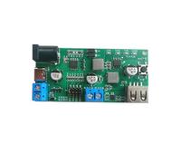 Xnuiasqe MPPT Solar Charging Controller Board Module 2.5A with 5V/2.1A USB Output, Suitable for Single or Parallel 3.7V-4.2V Batteries