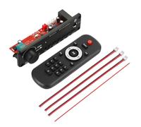 Xnuiasqe Multifunctional MP3 FLAC Player Amplifier Board 50W Stereo Bluetooth 5.0 TF USB Recording with Power Off Memory