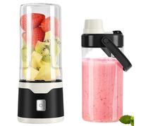 Xnuiasqe Multifunctional Portable Electric Blender - USB Rechargeable, Ideal for Milkshakes and Juices Black