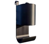 Xnuiasqe Multifunctional Water Bottle Holder Towel Rack for Paddle Tennis- Quick Access Water Bottle and Towels Hooks Ideal for Breaks B