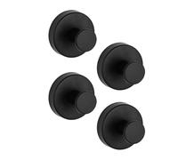 Xnuiasqe No Drill Suction Cup Hook Holder(4PCS), Wall Tile Towel Hanger for Wreaths on Glass for Home Bathroom A