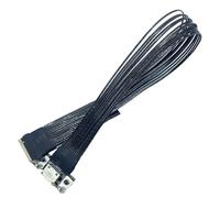 Xnuiasqe Oculink 4i M. 2 PCI-E Extension Cable for NVME M Key to SFF8611 Adapter PCIe 4.0 X4