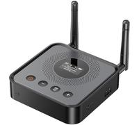 Xnuiasqe OLCD Bluetooth Receiver/Transmitter, Bluetooth Adapter, USB Flash Drive Playback, Optical Fiber Input/Output Module