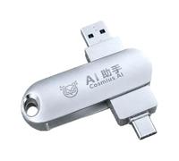 Xnuiasqe Openclaw+ USB Type C AI Assistant USB Flash Drive for Openclaw AI Programmers Dual System 128G