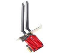 Xnuiasqe PCI-E WiFi6E Triple Band 5400Mbps Wireless Network Card RTL8852CE Gigabit Bluetooth 5.3 Adapter for Desktop PC Win 10/11