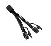 Xnuiasqe PCIE5.0 GPU 16Pin to 8Pin Cable 12+4Pin Female to Dual 8 Pin(6+2) Male Cable for Power Supply with 12+4Pin 12VHPW Port A