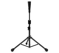 Xnuiasqe Pickleball Backhand Flick Trainer Portable Batting Practice Sturdy Professional Tee Baseball Batting Equipment Black