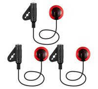 Xnuiasqe Piezo Contact Microphone Pickups for String Instruments, Ideal for Guitar, Violin, and More - 3 Pack