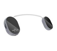 Xnuiasqe Pillow Speaker BT Sleep Sound Machine White Noise& Timer Function with Bone Conduction Stereo Sound Flat Design Under-Pillow Use