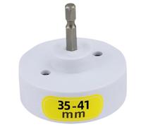 Xnuiasqe Plastic Bottle Sealing Adapter with Hex Shank, Handheld Electric Bottle Capping Tool 35-41mm