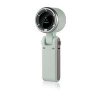 Xnuiasqe Portable Handheld Turbo Fan-4000mAh Rechargeable Battery High-Speed Mini Fan Ideal for Travel, for Holiday Green