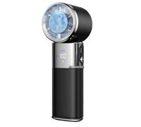 Xnuiasqe Portable Handheld Turbo Fan 9000mAh Rechargeable Personal Fan 135° Tilt Foldable A