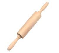 Xnuiasqe Premium Wooden Rolling Pin 16.5 Inches Ideal for Baking Pizza, Pasta, Cookies, and More Ergonomic Design C
