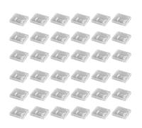 Xnuiasqe Protector Transparent Clear USB Flash Drive Boxes 50pcs Dustproof Storage Case for Memory Drives Protection Package