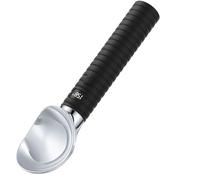 Xnuiasqe Quick Heating Electric Ice Cream Scoop with LED Display, USB Rechargeable, Waterproof Black