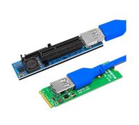 Xnuiasqe Raiser NVME M.2 to PCI-E X4 Card Extension Port Adapter Riser Card Graphics Cards Connector PCIE Extender 60cm
