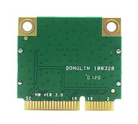 Xnuiasqe RTL8822CE WiFi Card+Antenna 1200Mbps 802.11AC Network Mini PCIe BT5.0 Support Laptop/PC 10/11