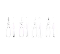 Xnuiasqe Seafood Cracker Pick Set 8Pcs Stainless Steel for Crab Lobster Fork Useful Utensils Home Kitchen Seafood Cooking Tool