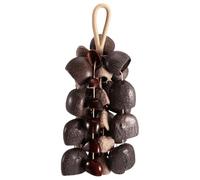 Xnuiasqe Seed Shell Shaker Percussion Instrument 3 Kinds of 49 Natural Nut Shells for Meditation, ASMR, Sound Therapy, Yoga