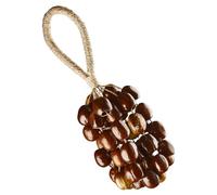 Xnuiasqe Seed Shell Shaker Percussion Instrument 4X10 Pieces Natural Nut Shells for Meditation, ASMR, Sound Therapy, Yoga