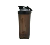 Xnuiasqe Shaker Cup Sports Portable Convenient Stirring Cup 600Ml Plastic Shakers Bottle Adults Easy Install Black