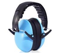 Xnuiasqe Small Size Hearing Protection Ear, Adjustable Noise Reduction Headphones for Study, Sleeping, and Travel Blue