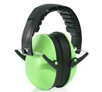Xnuiasqe Small Size Hearing Protection Ear, Adjustable Noise Reduction Headphones for Study, Sleeping, and Travel Green
