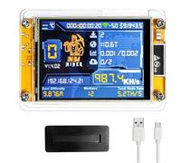 Xnuiasqe Smart Display 2.8" Upgraded Harshrate Bitcoin Crypto Solo Lottery Miner 990KH/S + Stand Bitcoin Mining Device