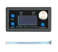 Xnuiasqe SMC01 Stepper Motor Controller DC5-30V Positive Reverse Angle Pulse Speed Control Board Programmable PLC Communication