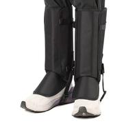 Xnuiasqe Snake Gaiters for Outdoor Waterproof Snake Gaiter Leggings for Men & Women Snake Bite Protection Adjustable Size Black