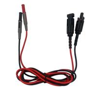 Xnuiasqe Solar Test Lead Set for Photovoltaic Systems, 1500V/20A, to Banana Plug Test Lead