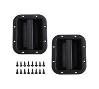 Xnuiasqe Sound Accessory Speaker Cabinet Handle 2Pcs Subwoofer Amplifier Metal Handle Recessed