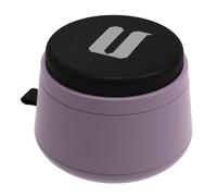 Xnuiasqe Stereo Speaker Mini Magnetic Bluetooth Loudspeaker Featuring Integrated 500 MAh Battery As Phone Stand Violet