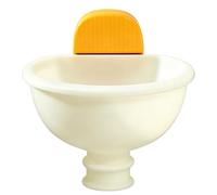 Xnuiasqe Suction Cup Manual Sausage Fillers Sausage-Making Accessories for Cooking, Camping, BBQ, Outdoor Yellow