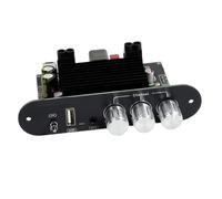 Xnuiasqe T2001P 200W Digital Amplifier Board Featuring TPA3221 Chip Bluetooth, AUX, USB Flash Drive Support, USB APP Control, DC12-30V Power Supply