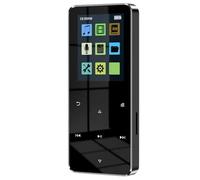 Xnuiasqe Touch MP3 MP4 Music Player MP3 MP4 Music Player 1.8 Inch Bluetooth 5.0 Supports Card with FM Alarm Clock Pedometer E-Book Built-in Speaker