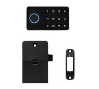 Xnuiasqe Tuya Smart Card Lock Drawer Cabinet Biometric Fingerprint Lock Home Keyless Electronic Lock APP Unlock Locker