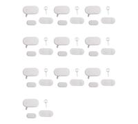 Xnuiasqe Tuya Zigbee 3.0 Smart Contact Detectors Security Gate Door Window Sensor Transducer Smart Life Home(10PCS)