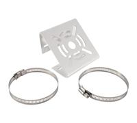Xnuiasqe Universal Vertical Pole Mount Adapter, with 2 Loops, Wall Mounting Loop Bracket